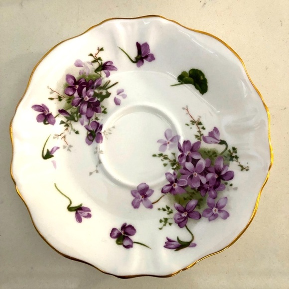 VTG Hammersley Victorian Violets Teacup and Saucer~Bone China - Picture 2 of 10